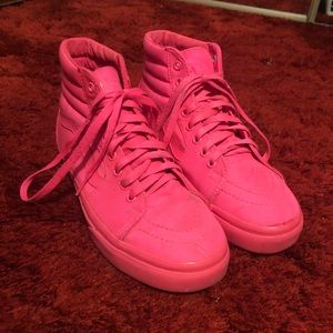 Hot Pink Sk8-Hi Vans